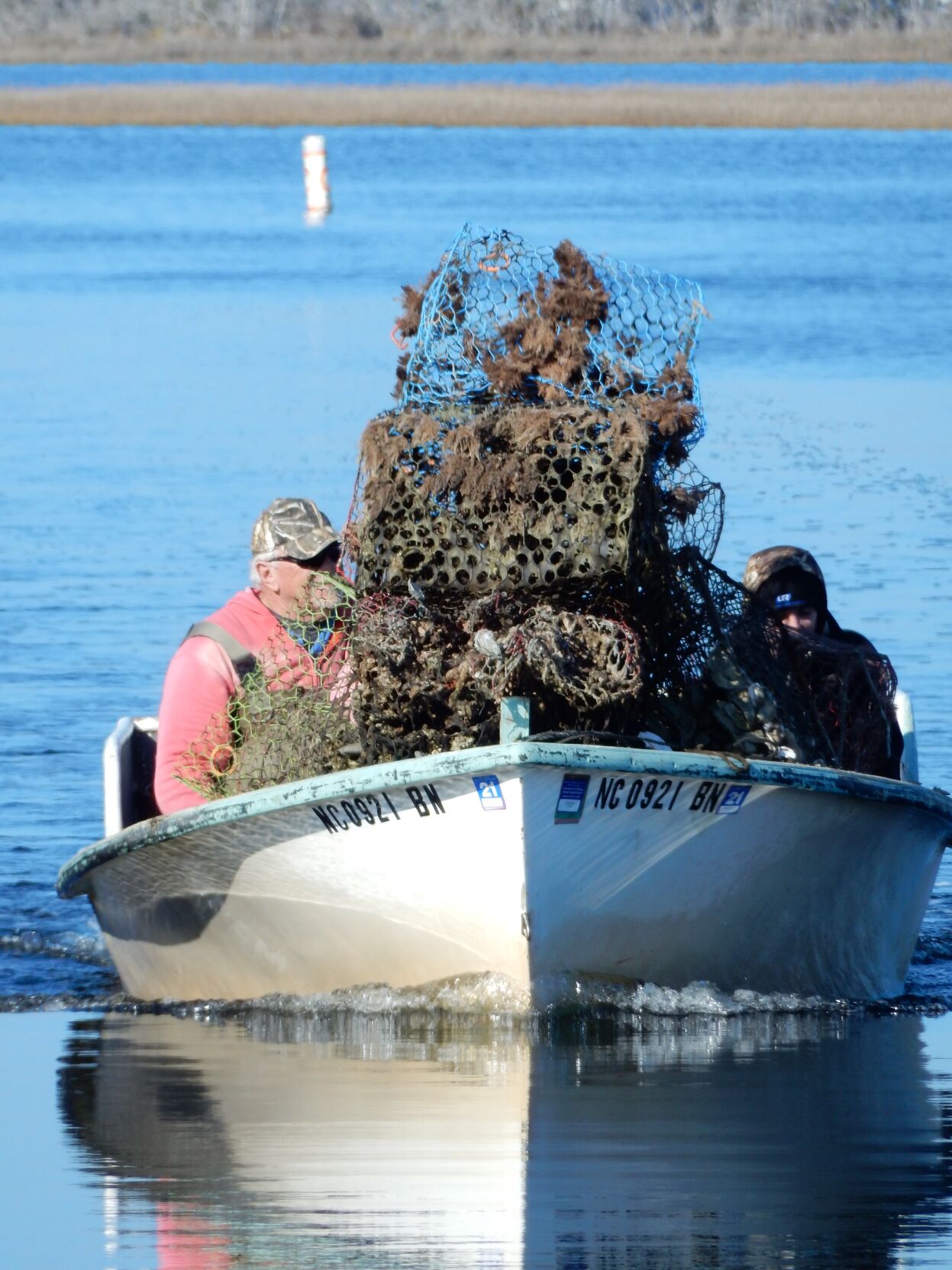 NCCF hires commercial fishermen to gather lost gear, clean waterways